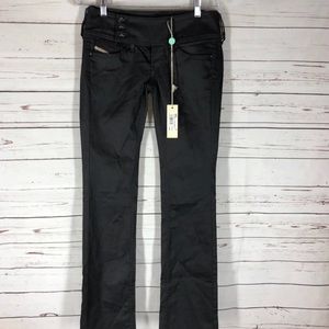 Diesel Cherock Jeans 27x34 NWT BLACK